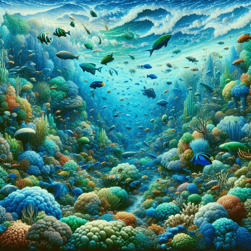 Ocean Depths Wonder Paint By Numbers Kits