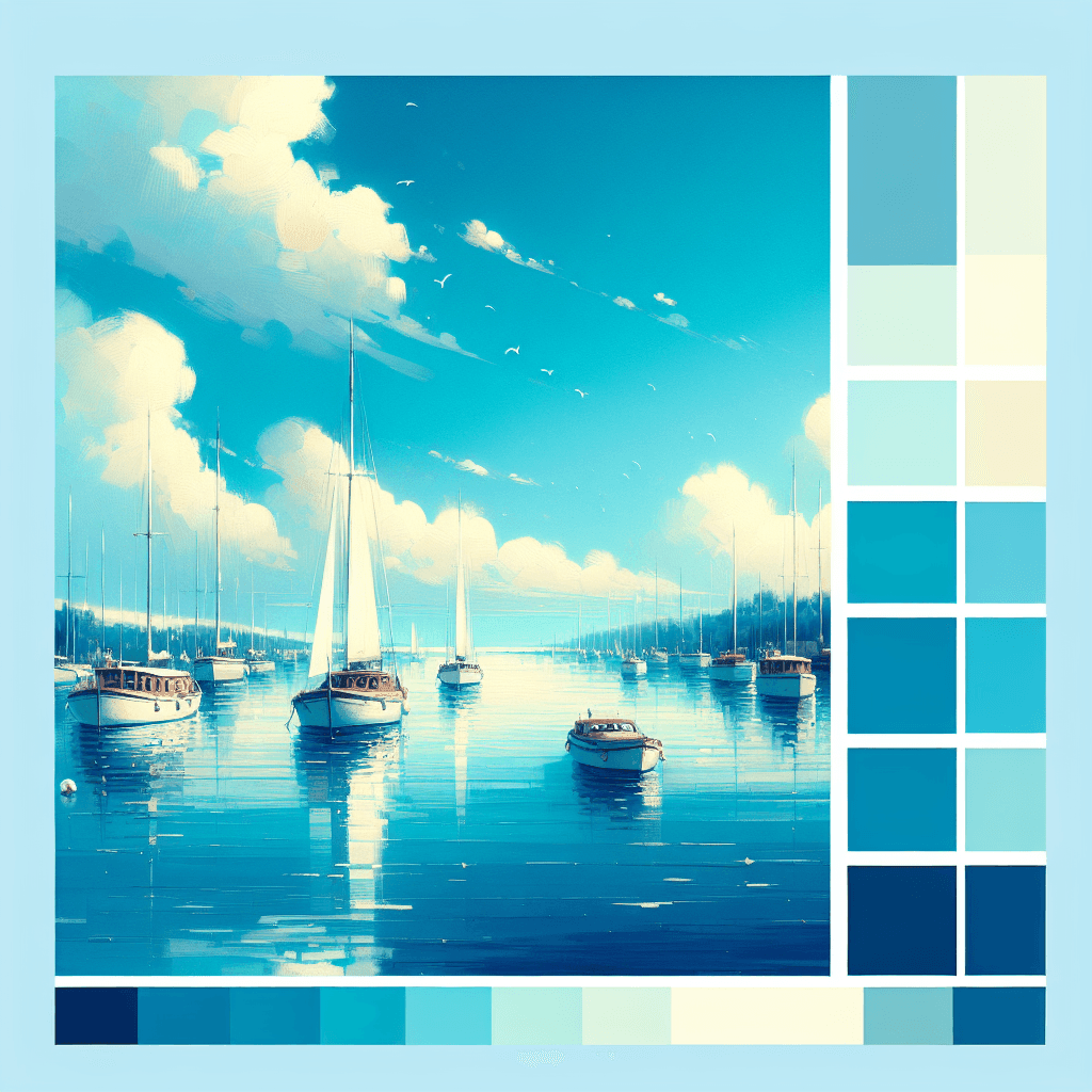 Peaceful Harbor Paint By Numbers