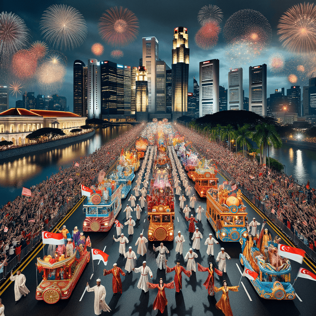 Singapore National Day - Singapore Paint By Numbers Kits