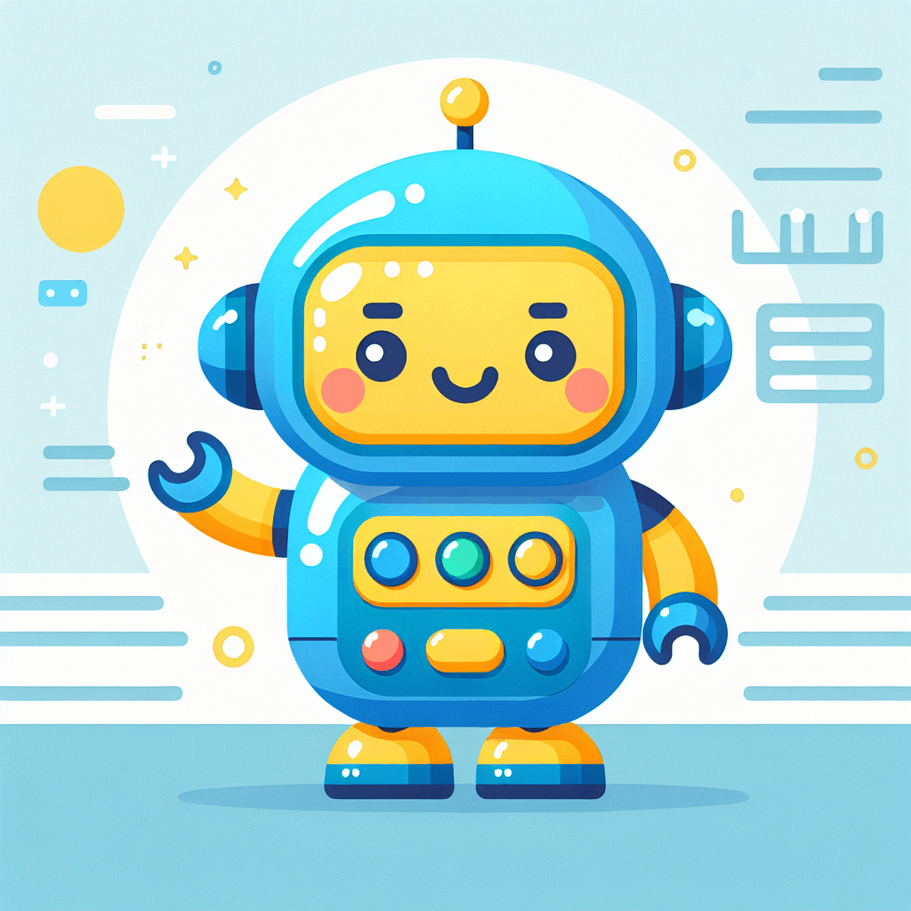 Brave Little Robot DIY Paint By Numbers