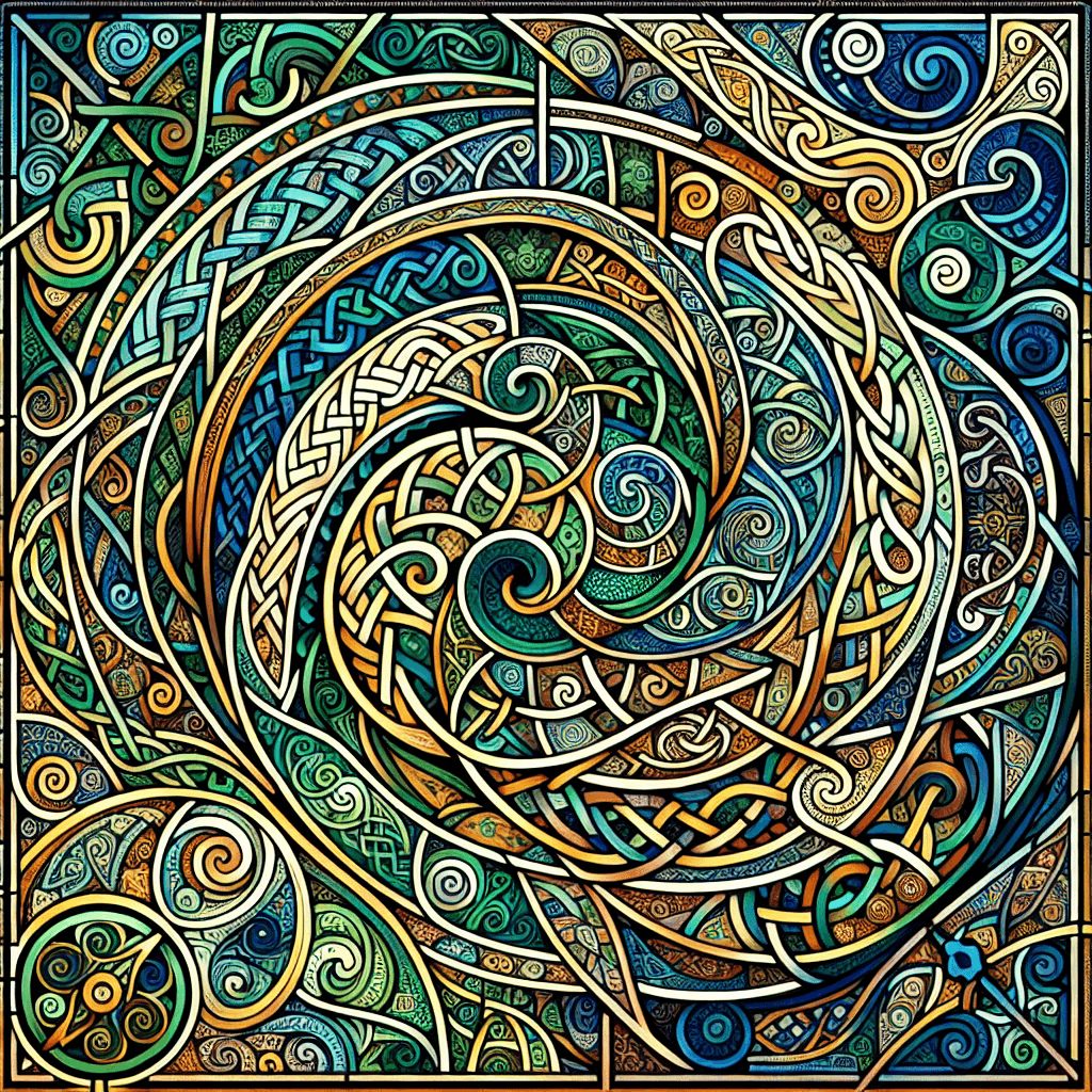 Celtic Whirlwind Dreams Paint By Number