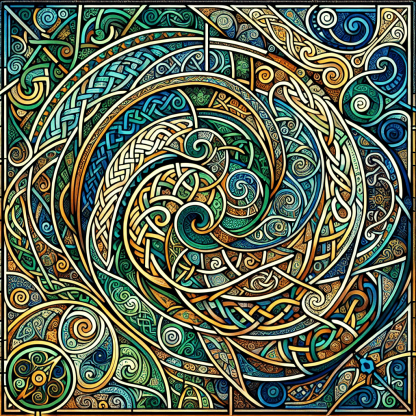 Celtic Whirlwind Dreams Paint By Number