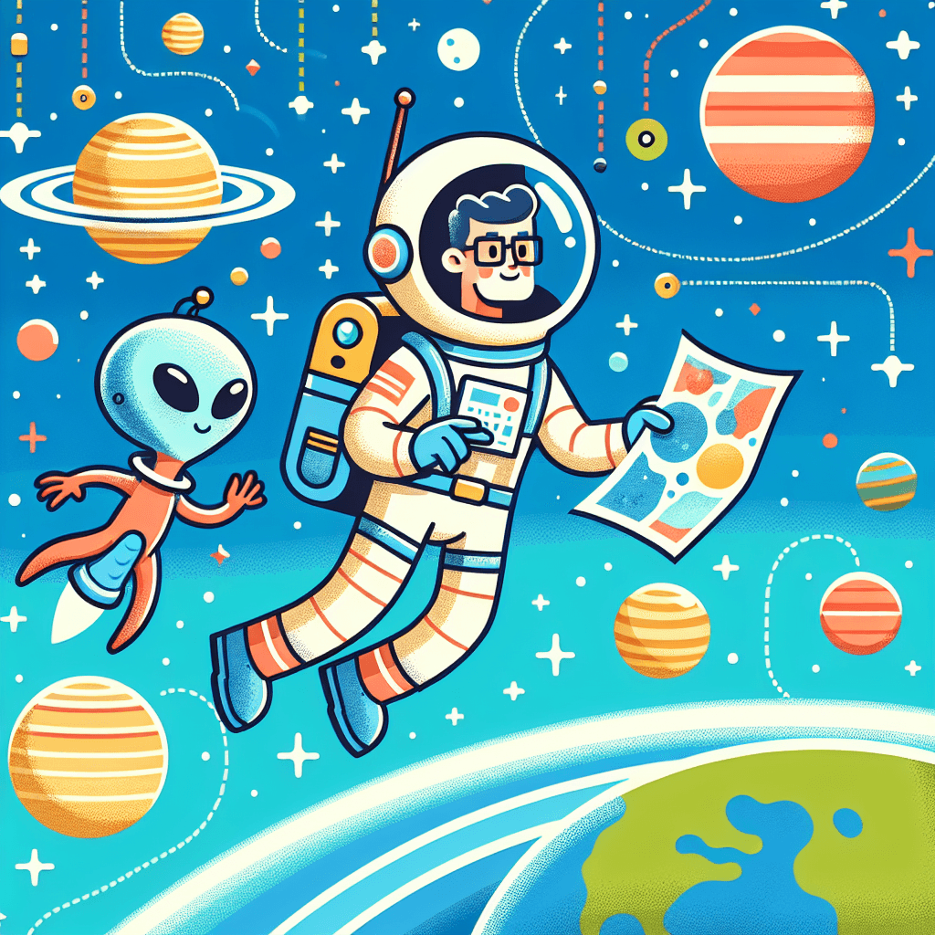 Space Adventure Odyssey Paint By Numbers Art