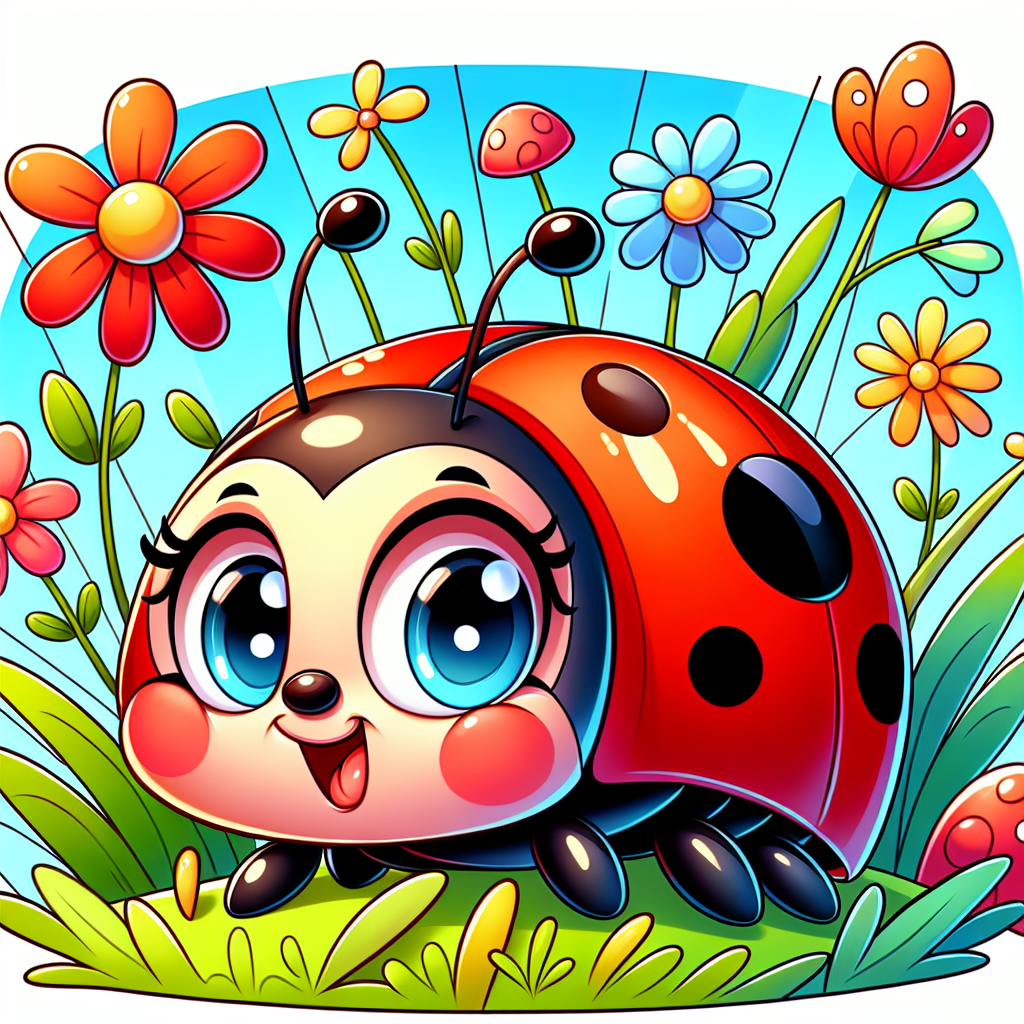 Curious Ladybug Paint By Color