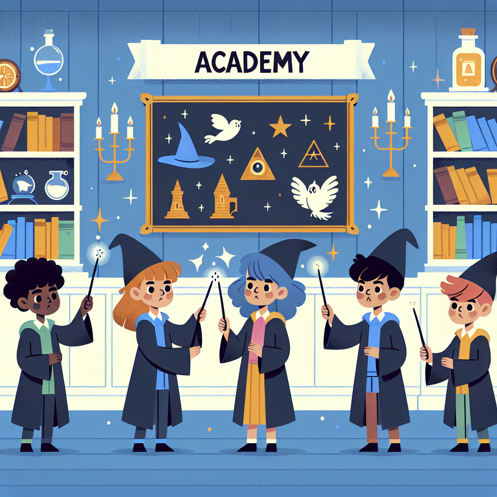 Wizard's Academy Number Painting
