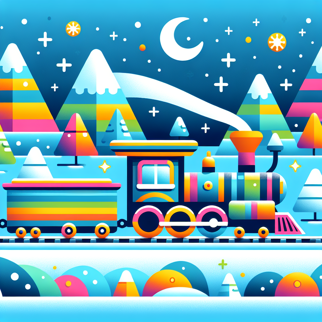 Polar Express Journey Paint By Number