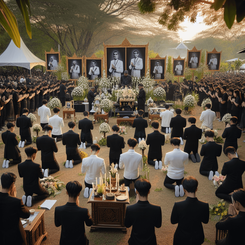 King Bhumibol Adulyadej Memorial Day - Thailand Paint By Number
