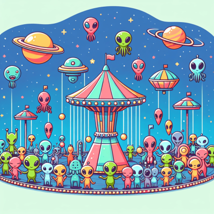 Cosmic Carnival Paint By Color