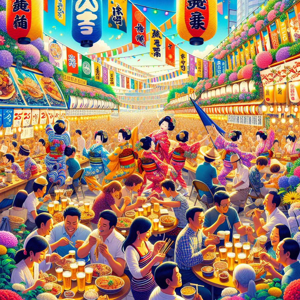 Sapporo Summer Festival DIY Paint By Numbers