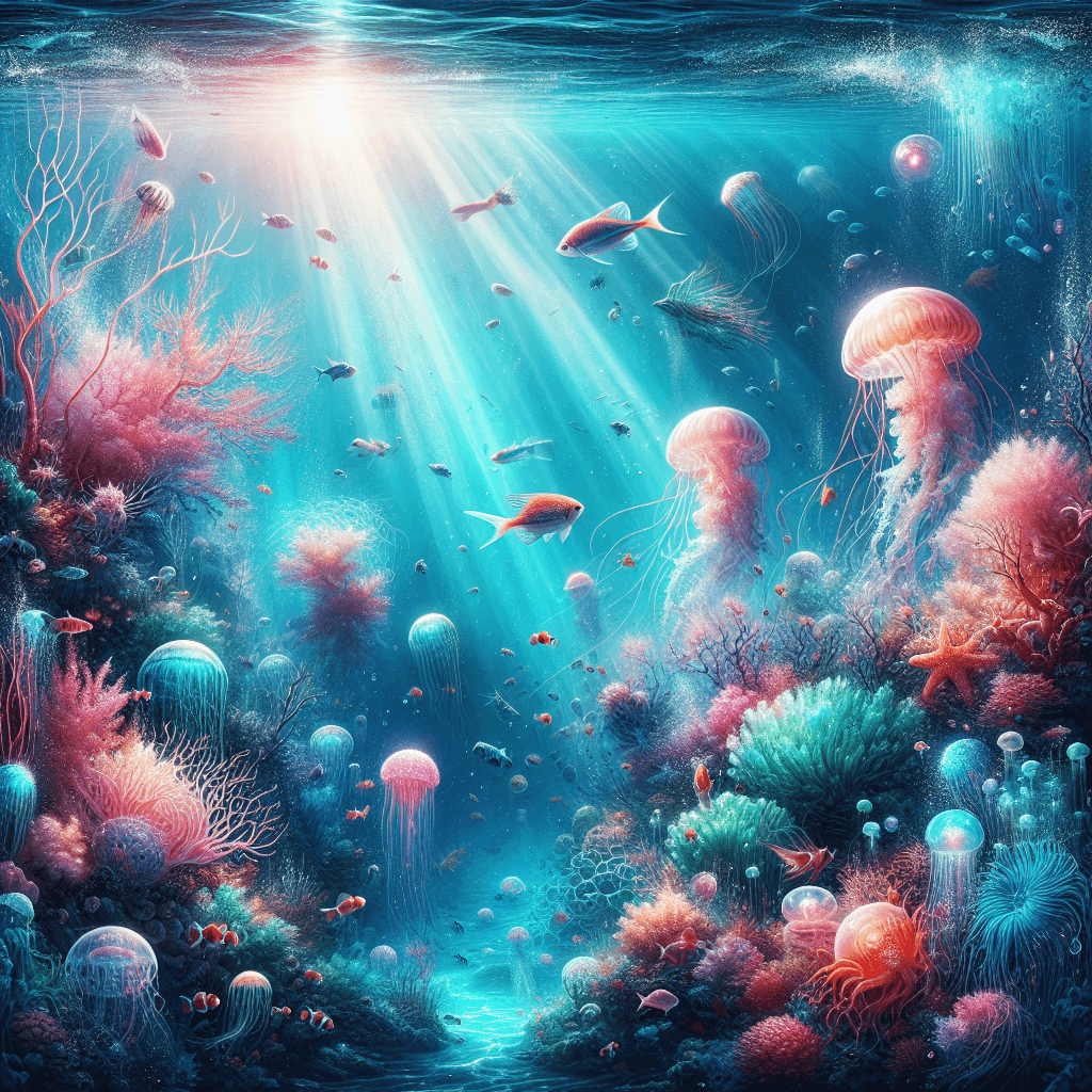 Mermaid's Ocean Sanctuary DIY Paint By Numbers