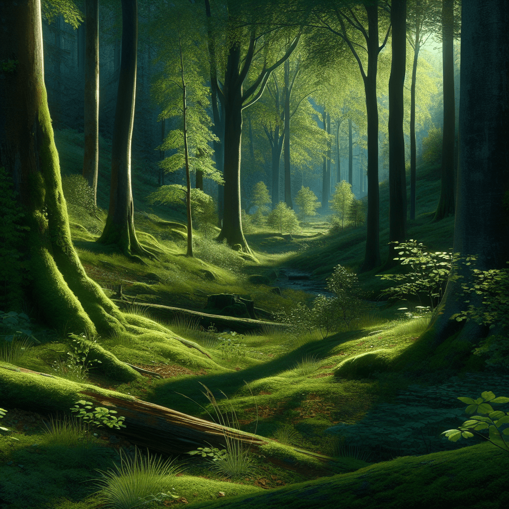 Silent Forest Retreat Paint By Number