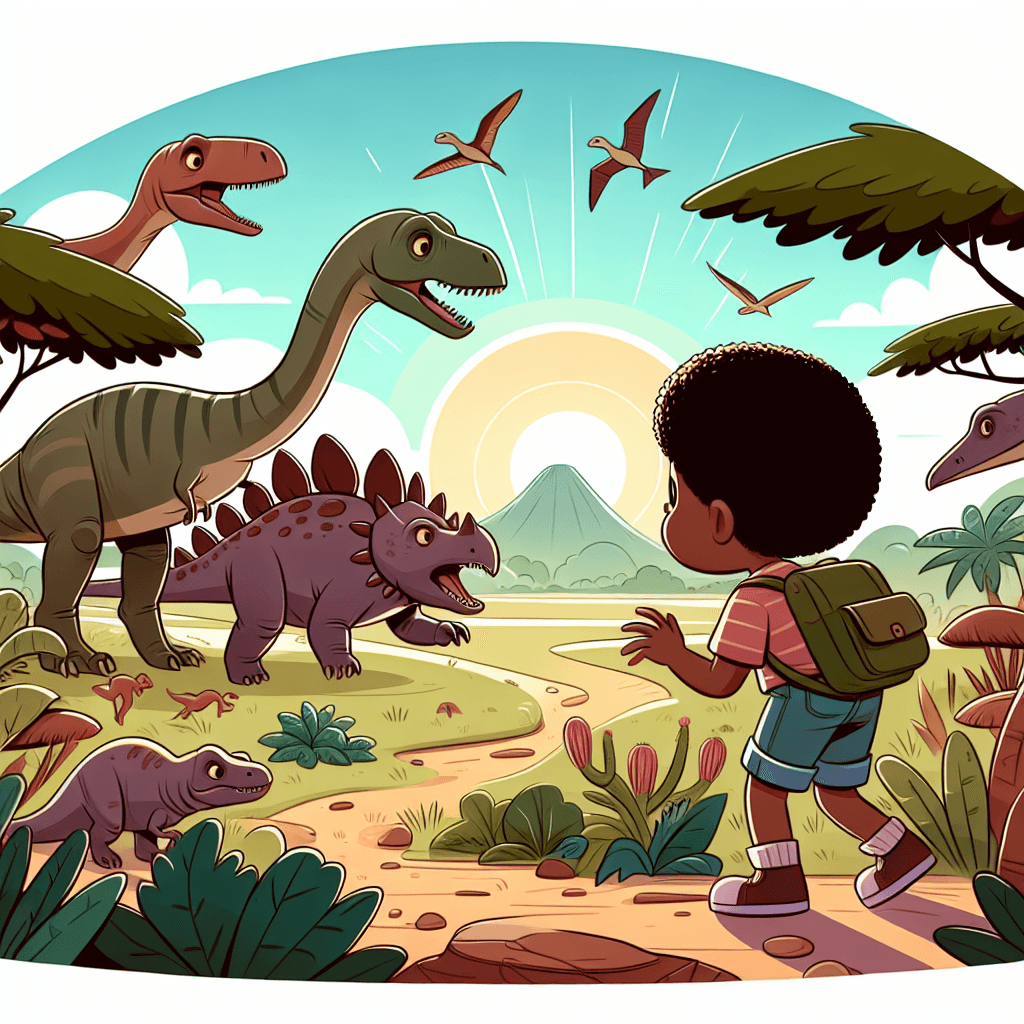 Dinosaur Expedition Journey Paint By Color