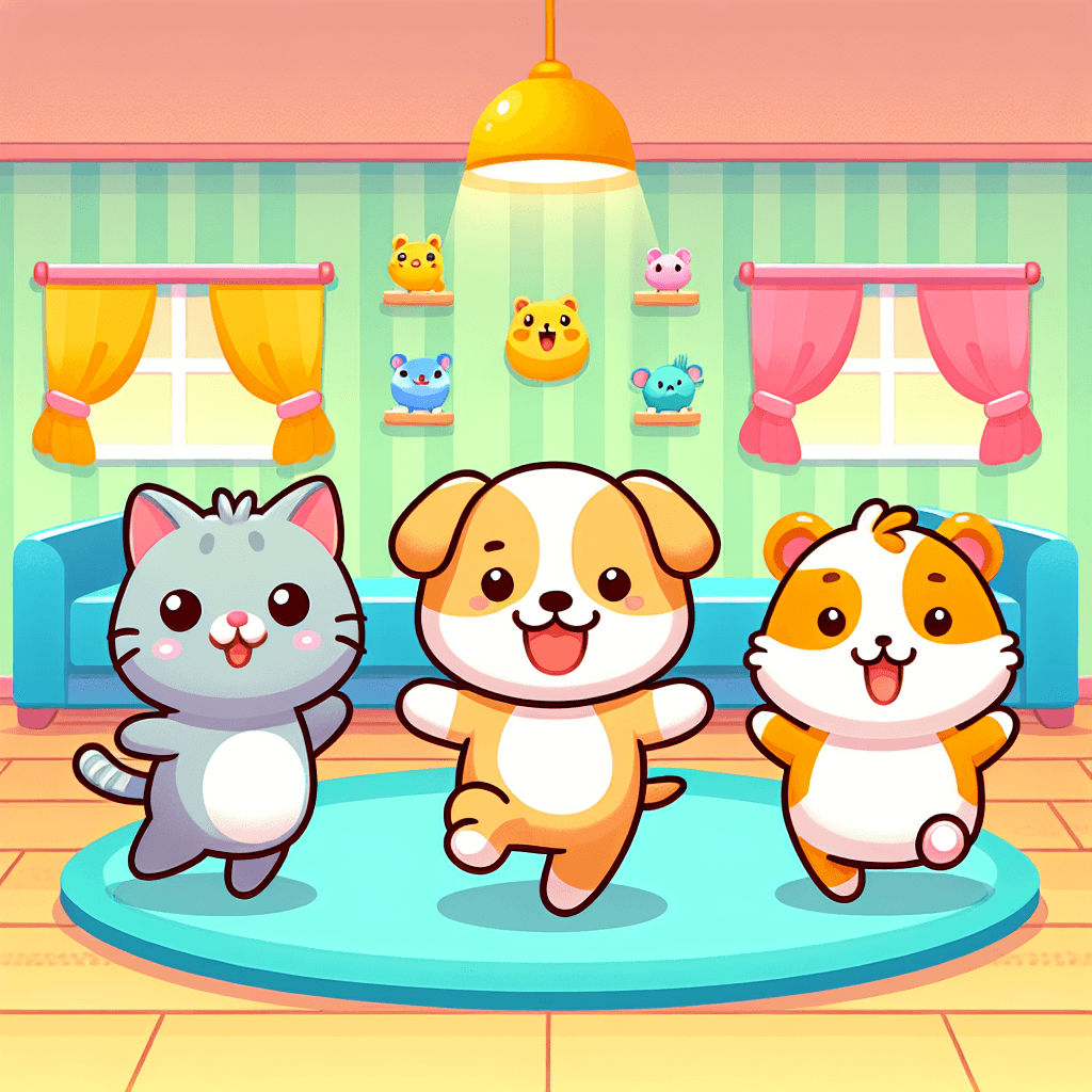 Cute Cuddle Critters Paint By Numbers Art
