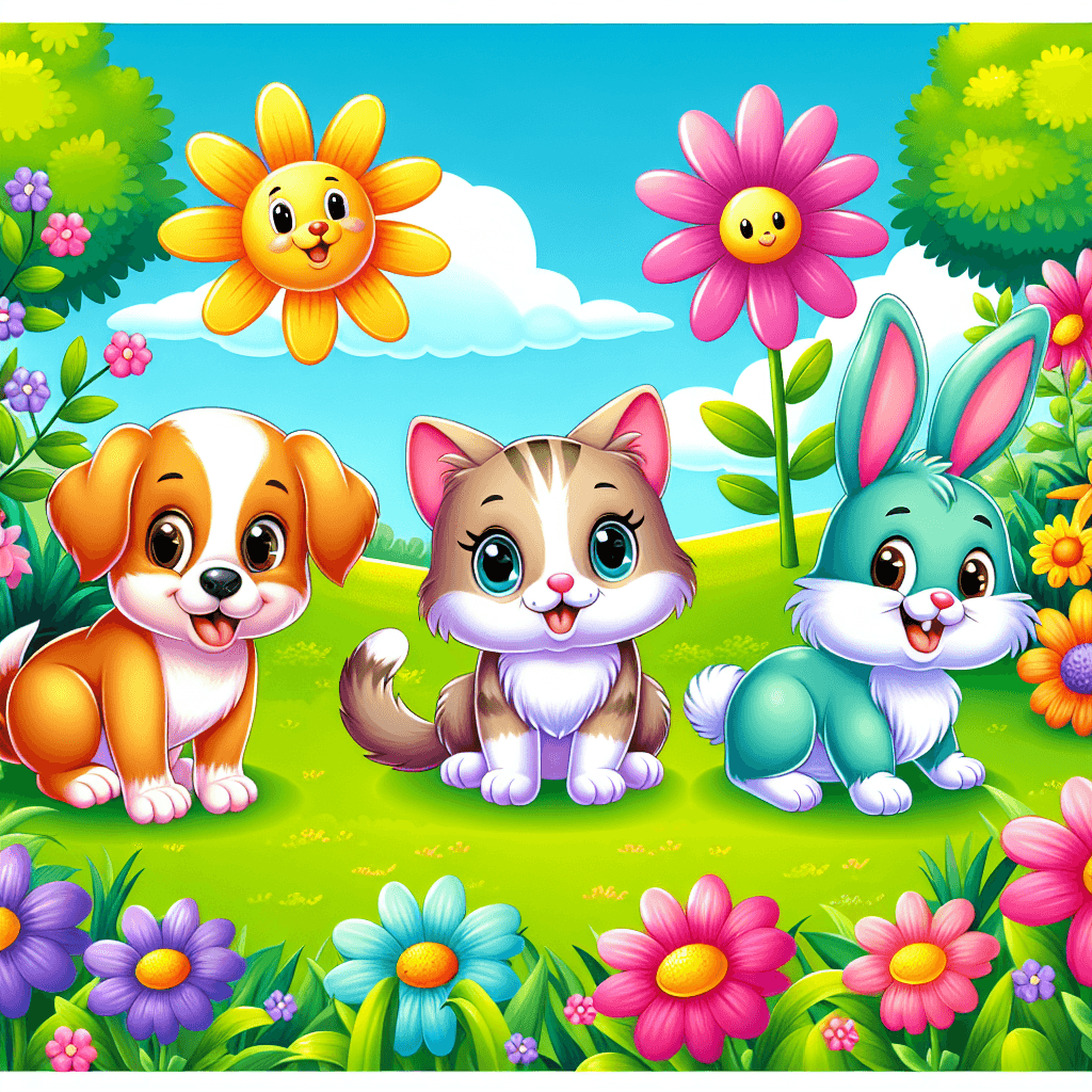 Cute Animal Adventure Numbered Painting Kits