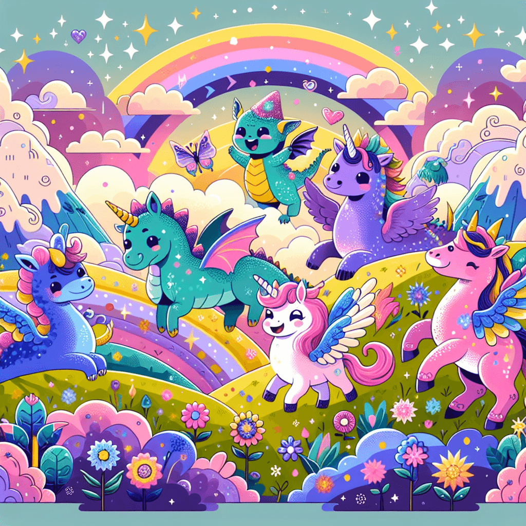 Funky Fantasy Adventure Paint By Numbers Kits