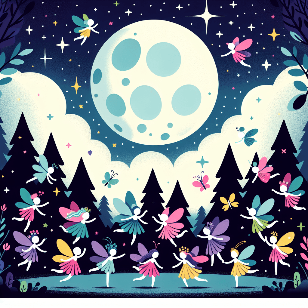 Dancing Fairies Festival DIY Paint By Numbers