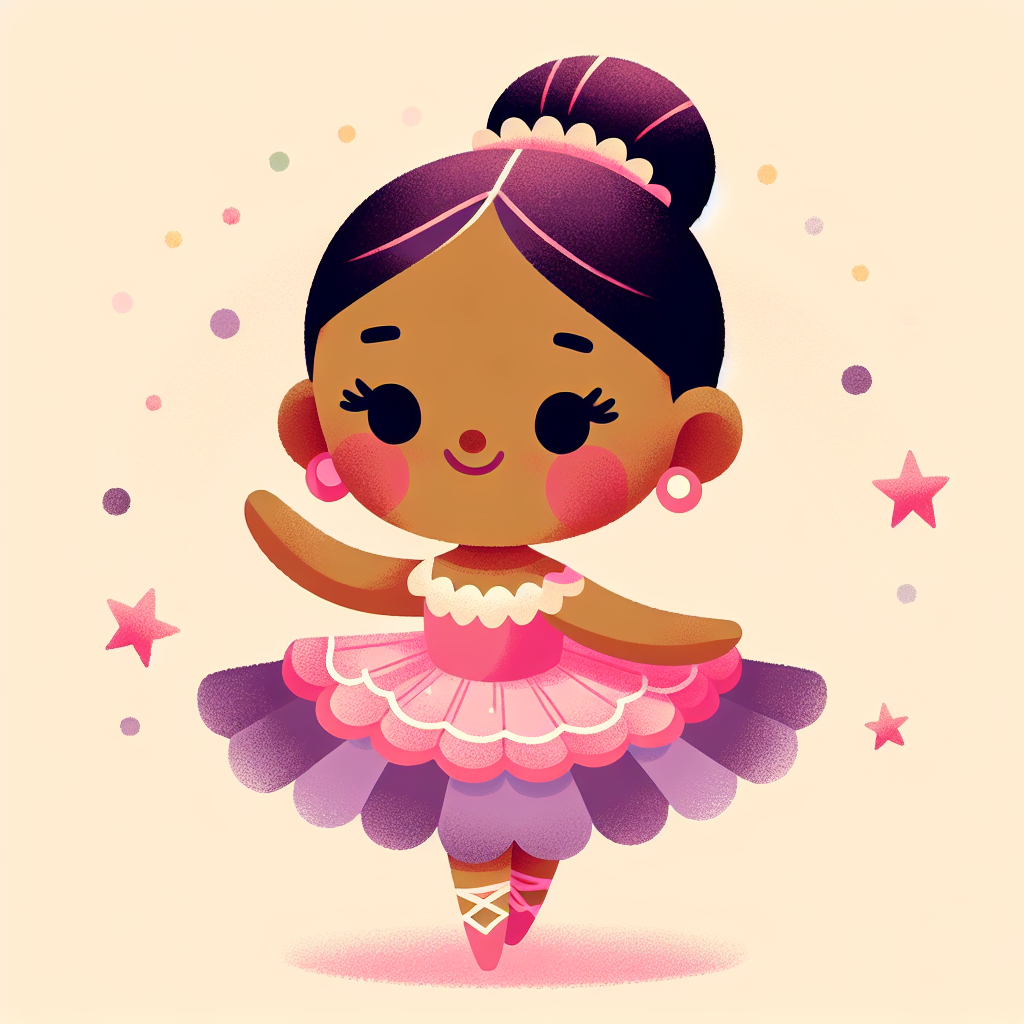 Charming Ballerina Numbered Painting Kits