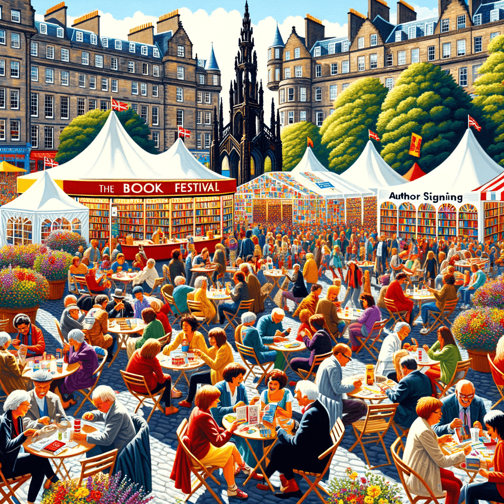 The Edinburgh International Book Festival Paint By Number