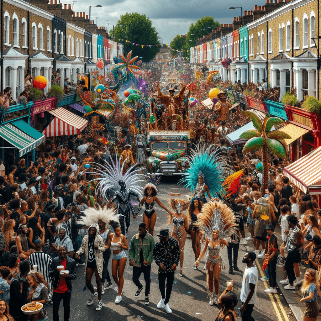 Notting Hill Carnival Painting Number Kit