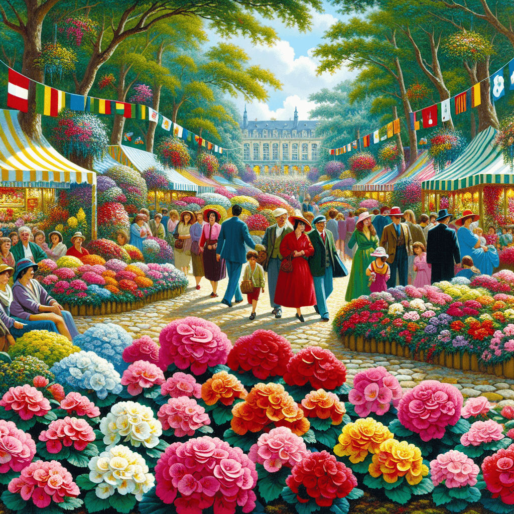 Ballarat Begonia Festival - Australia Painting By Numbers Kit