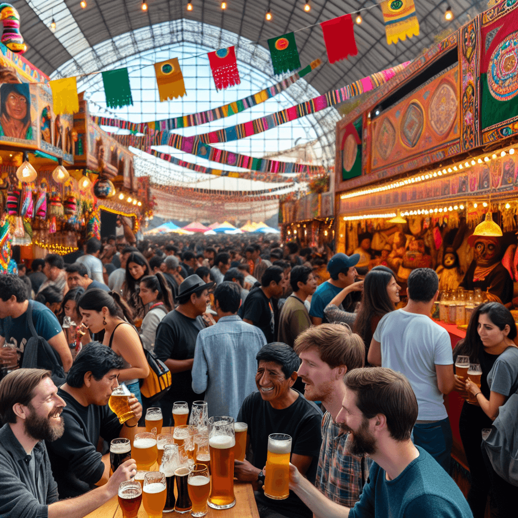 Lima Beer Festival Number Painting