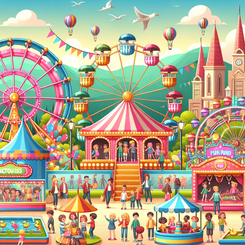 Lively Carnival Fun Painting By Numbers Kit