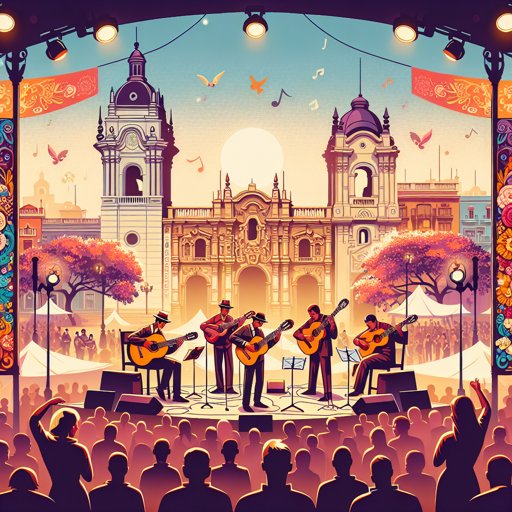 Lima International Guitar Festival - Peru Paint By Color