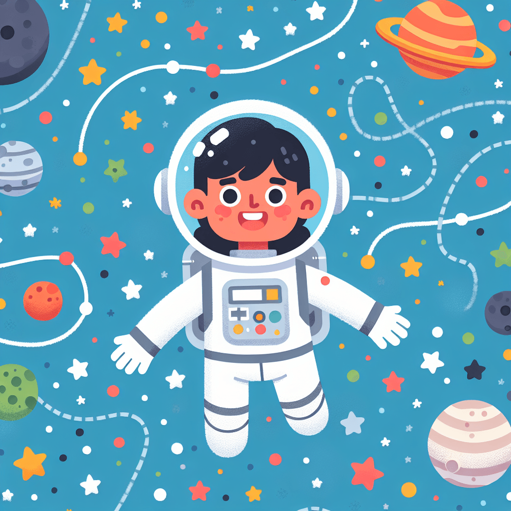 Starry Space Journey Paint By Number