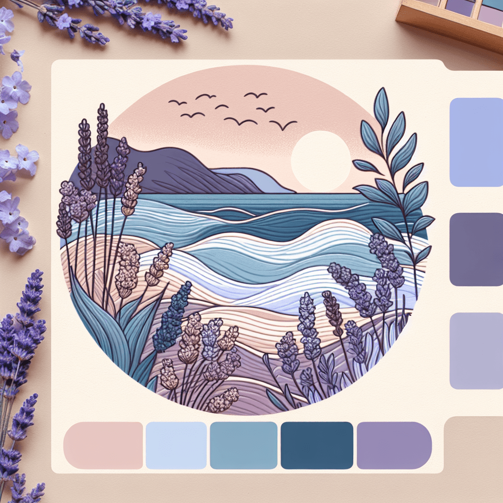 Seaside Lavender Bliss Paint By Color