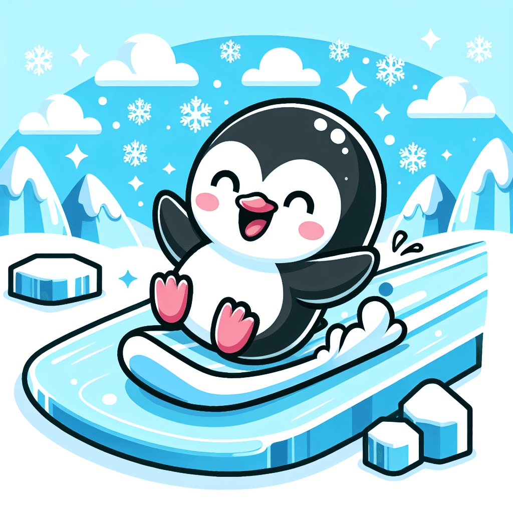 Bubbly Baby Penguin Numbered Painting Kits