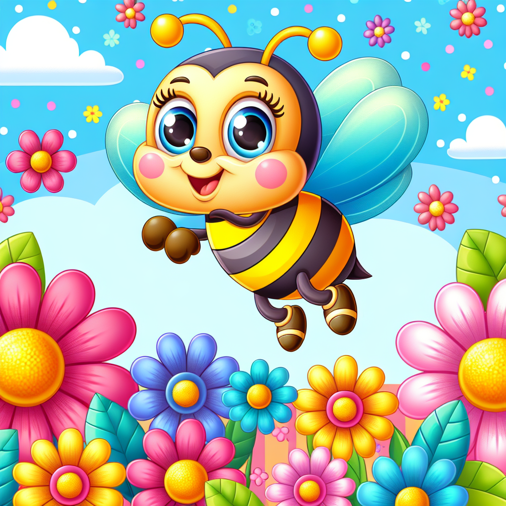Happy Bee Painting By Numbers Kit