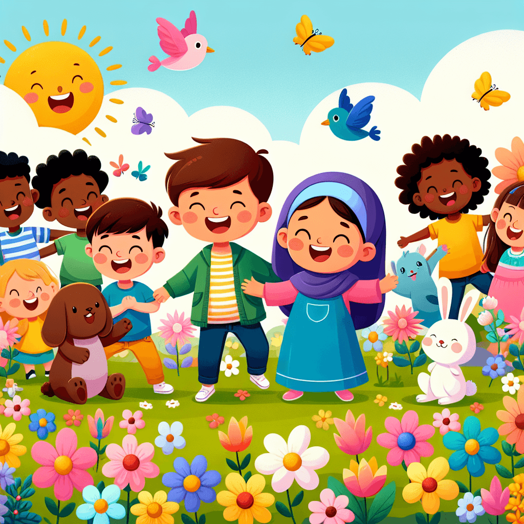 Colorful Garden Of Friendship DIY Paint By Numbers