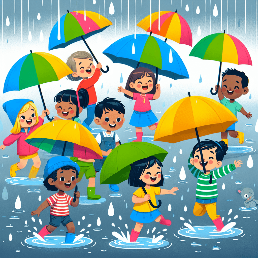 Rainy Day Fun Paint By Numbers Art
