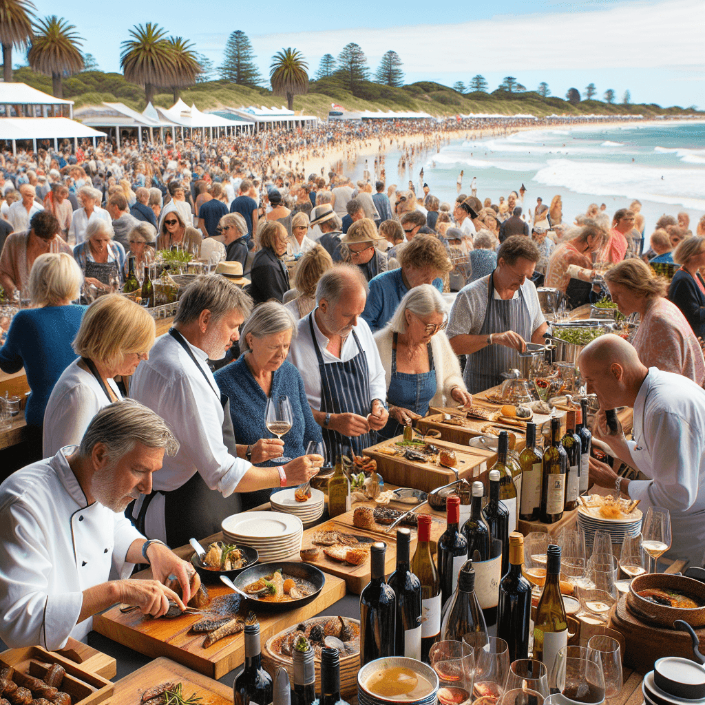The Noosa Food And Wine Festival - Australia Painting By Numbers Kit