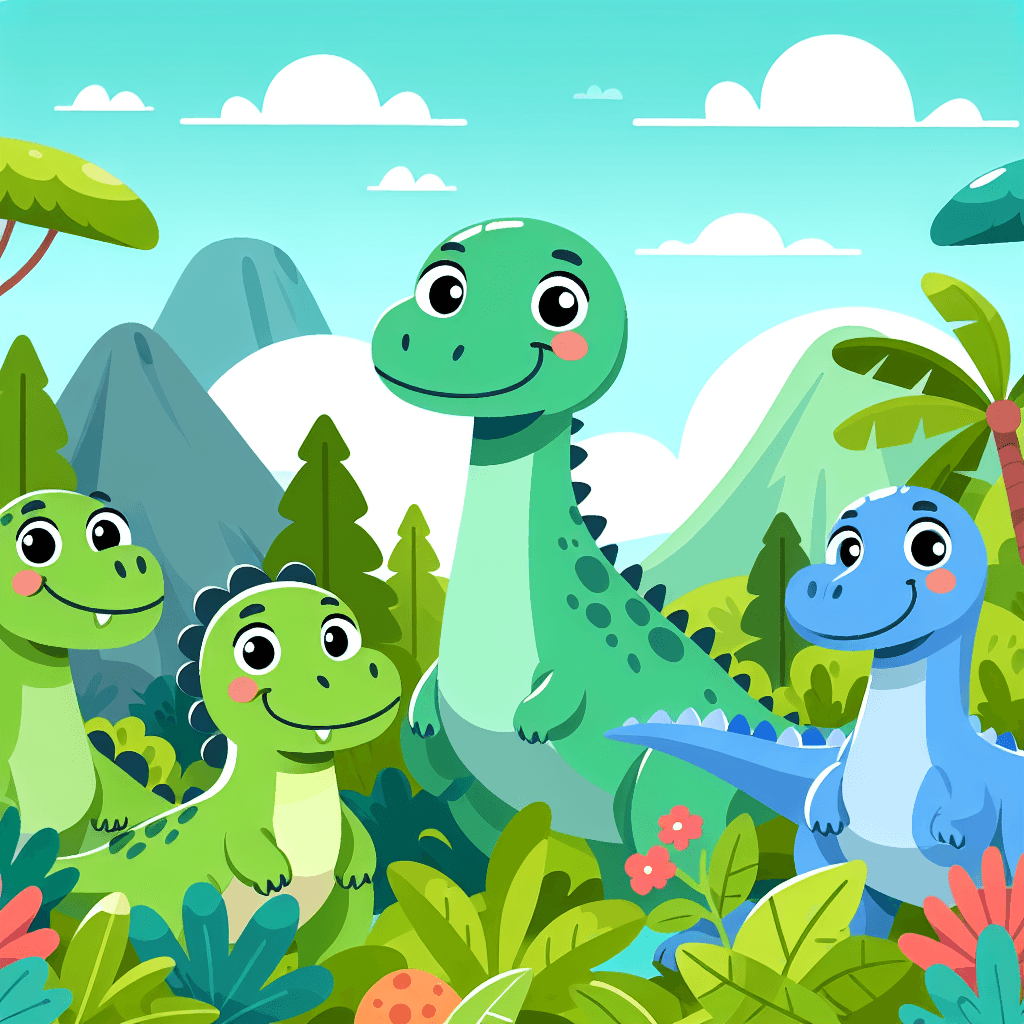 Dino Delight Painting Number Kit