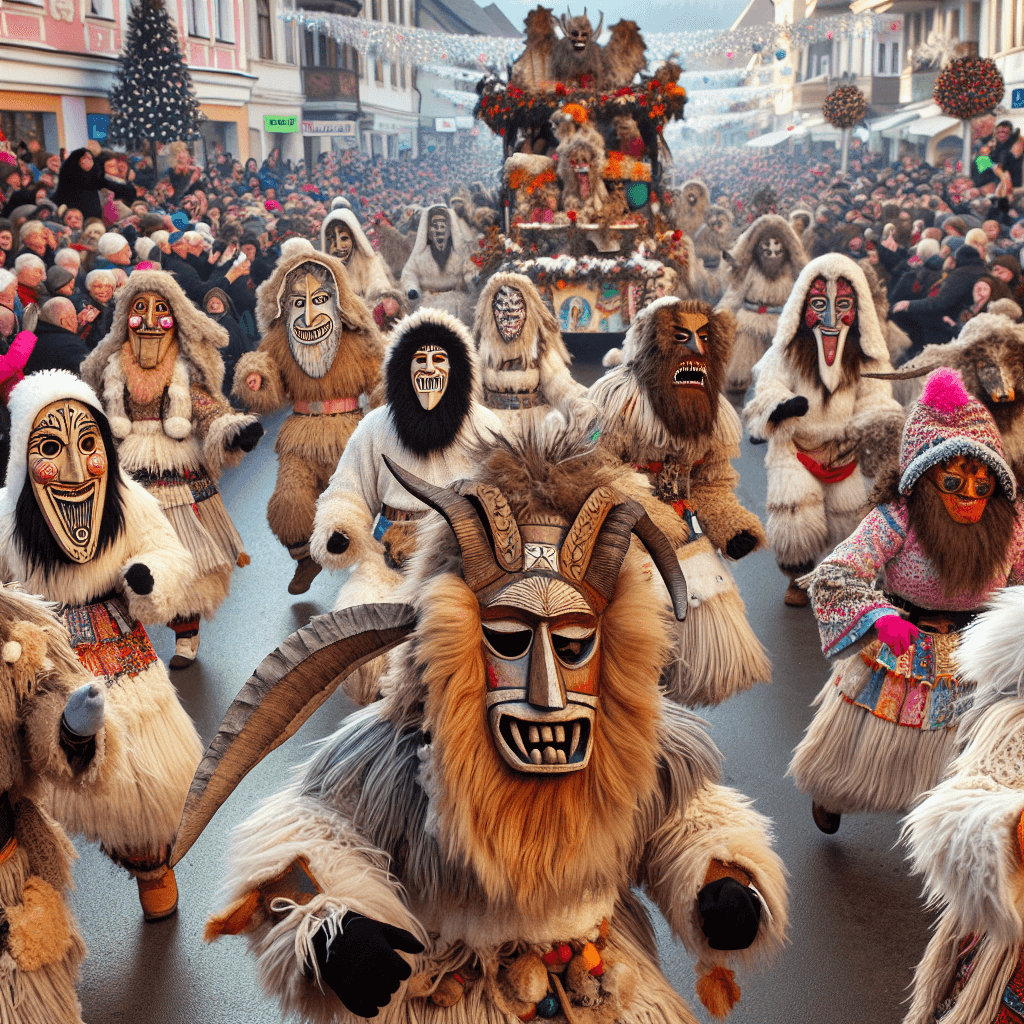 Busó Carnival - Hungary Painting Number Kit