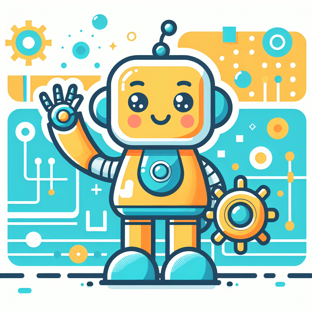 Fun Robot Paint By Number