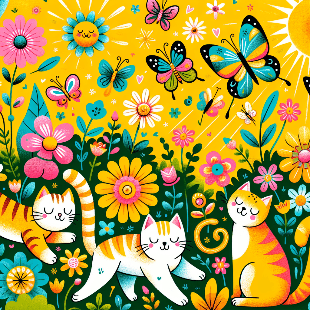 Playful Whiskers Paint By Number