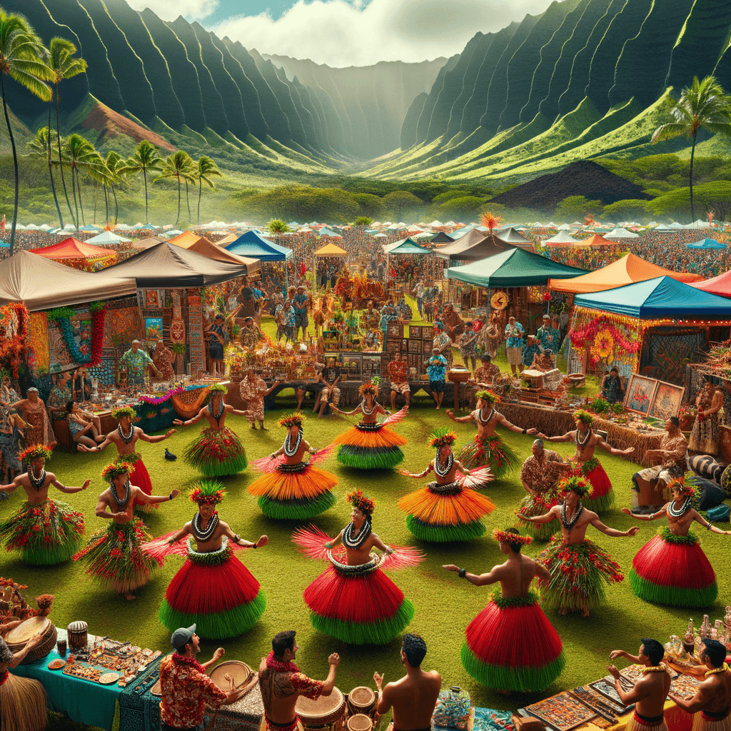 Pahoa Lava Flow Festival - Hawaii, USA Number Painting