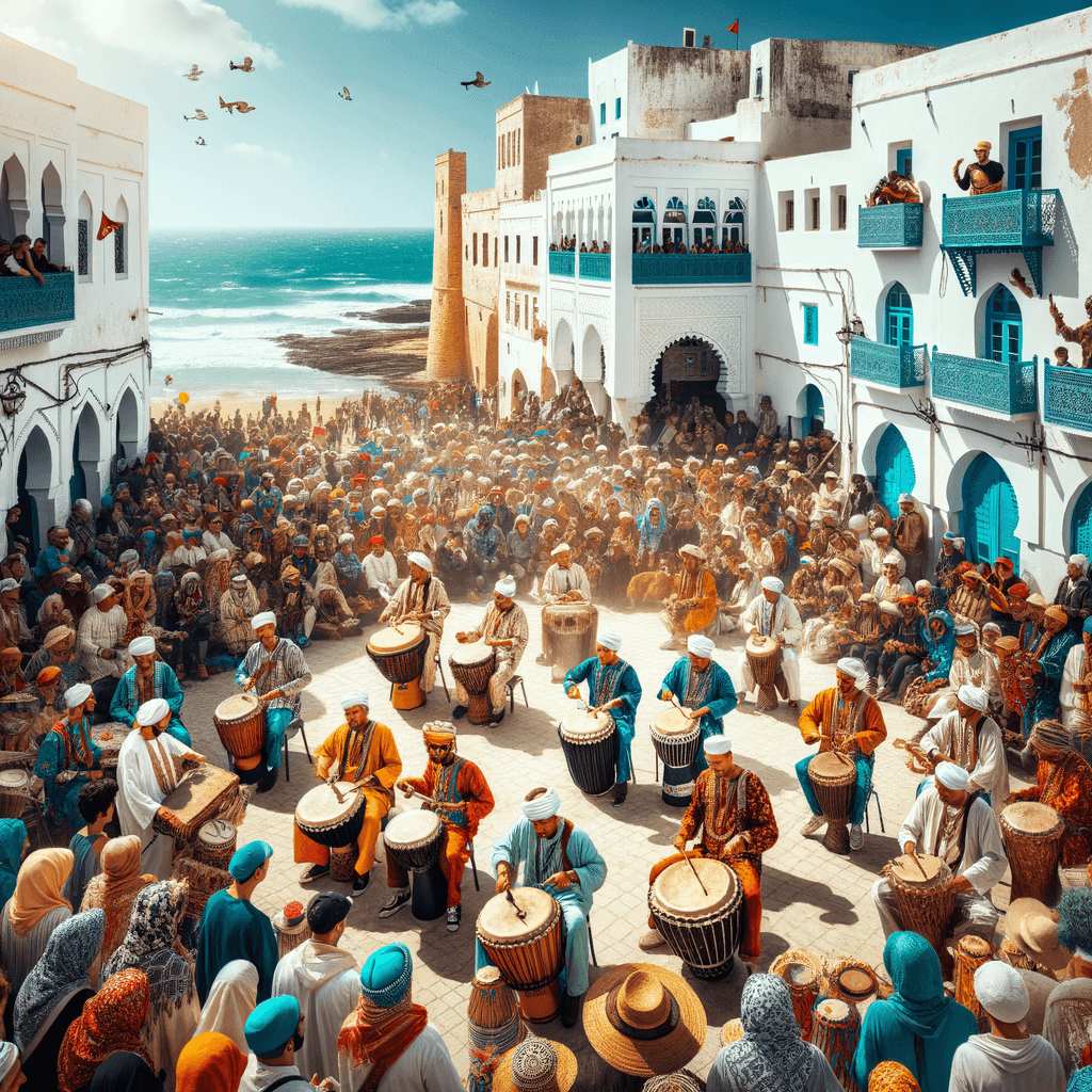 Gnaoua World Music Festival - Morocco Painting Number Kit