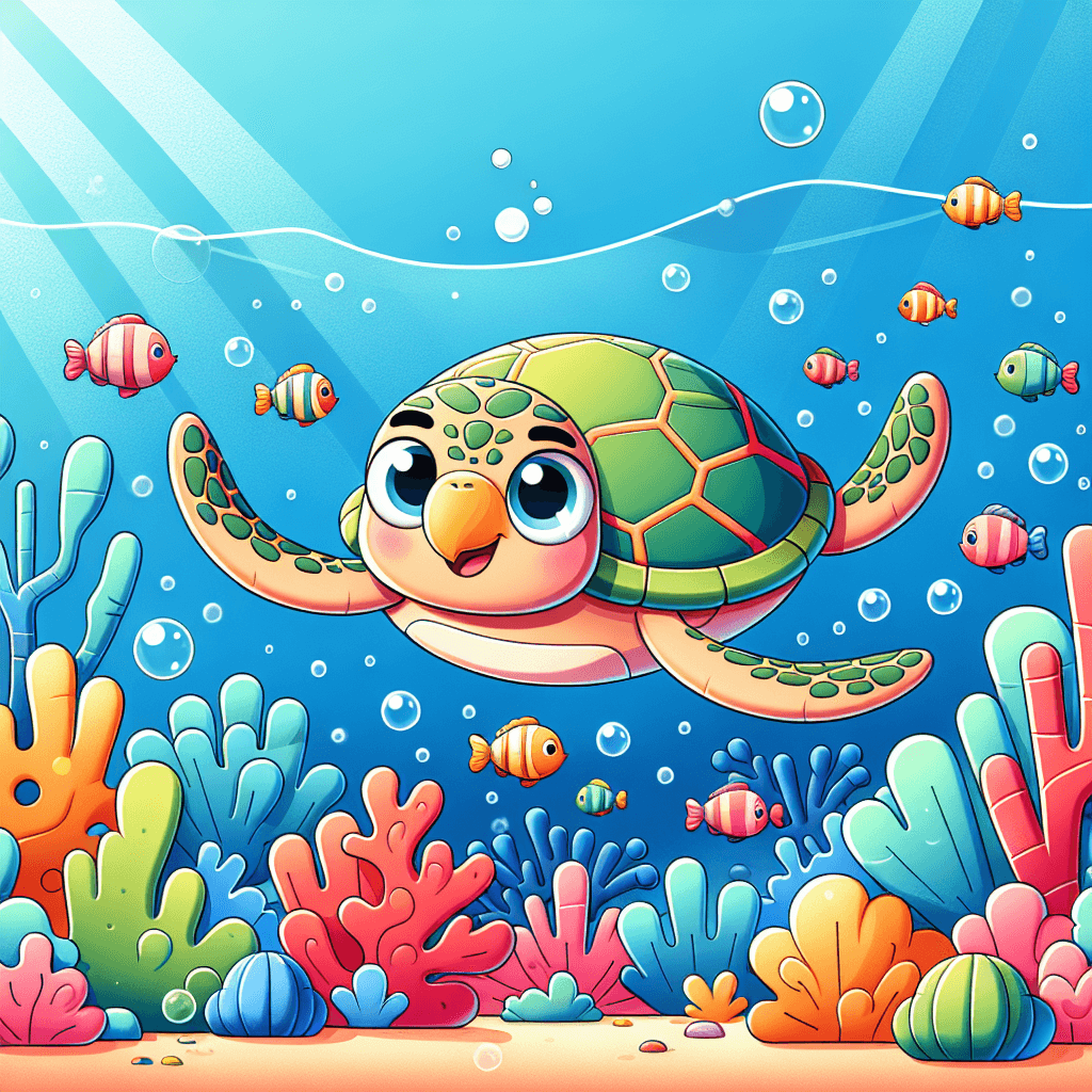 Sunny Sea Turtle Adventure Numbered Painting Kits