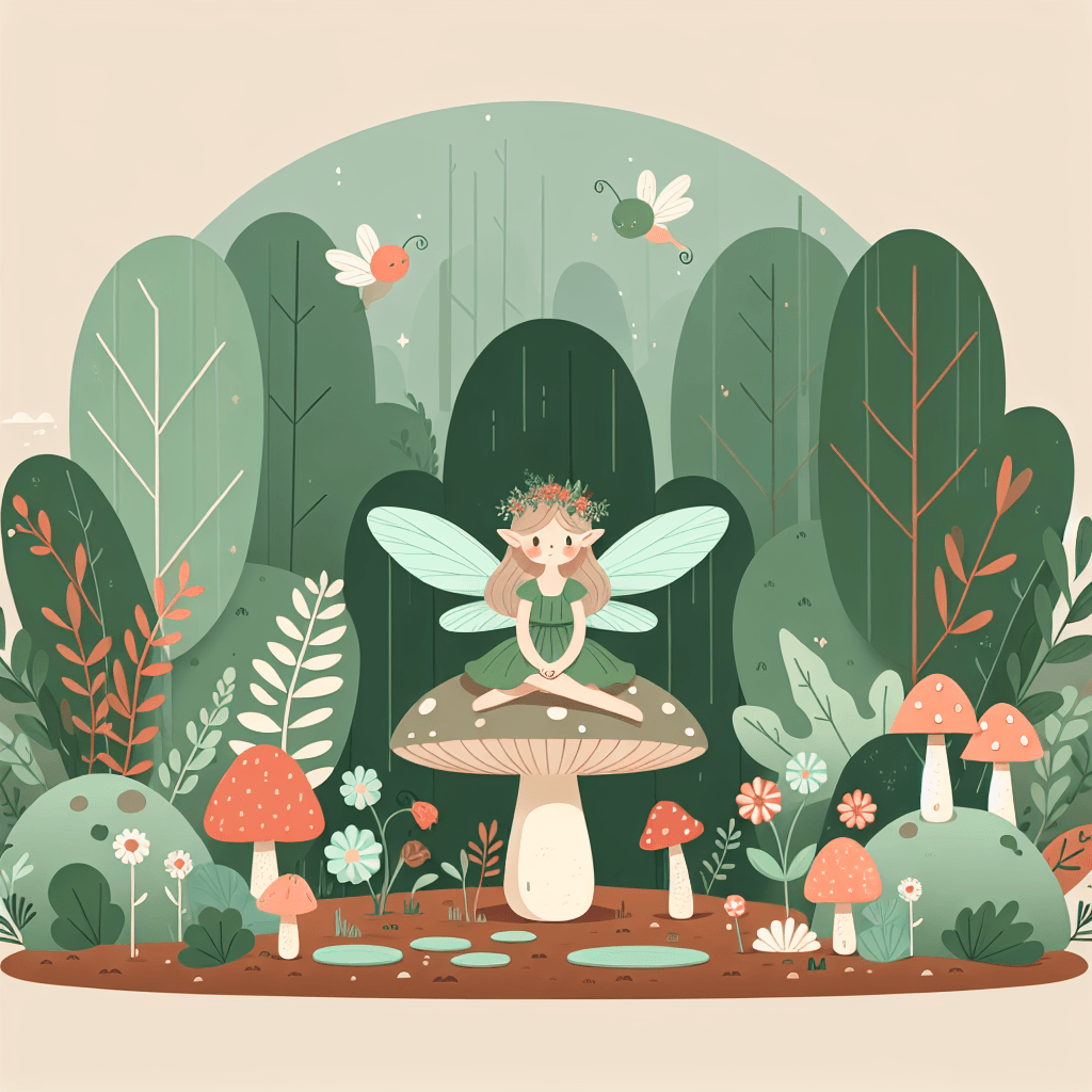 Secret Fairy Hideaway Paint By Numbers Art