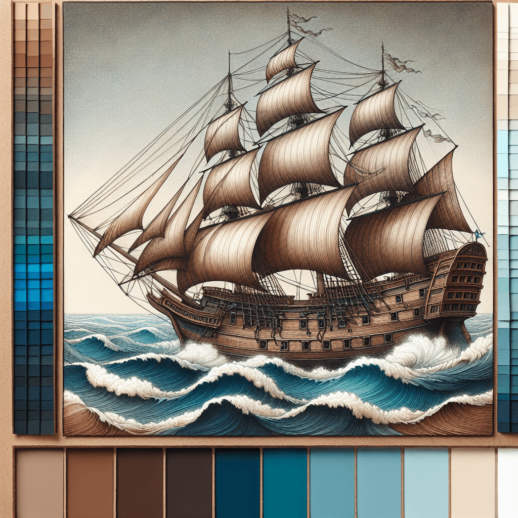 Historical Voyage Celebration Paint By Number