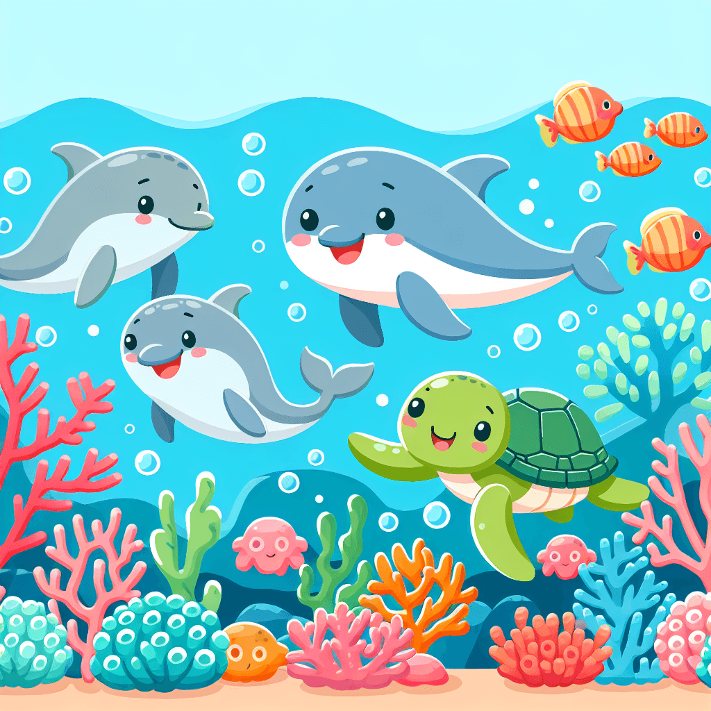 Underwater World Of Wonders Paint By Numbers Art