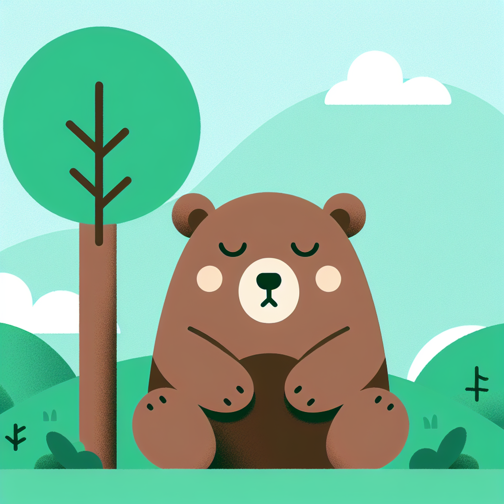 Blissful Bear Numbered Painting Kits