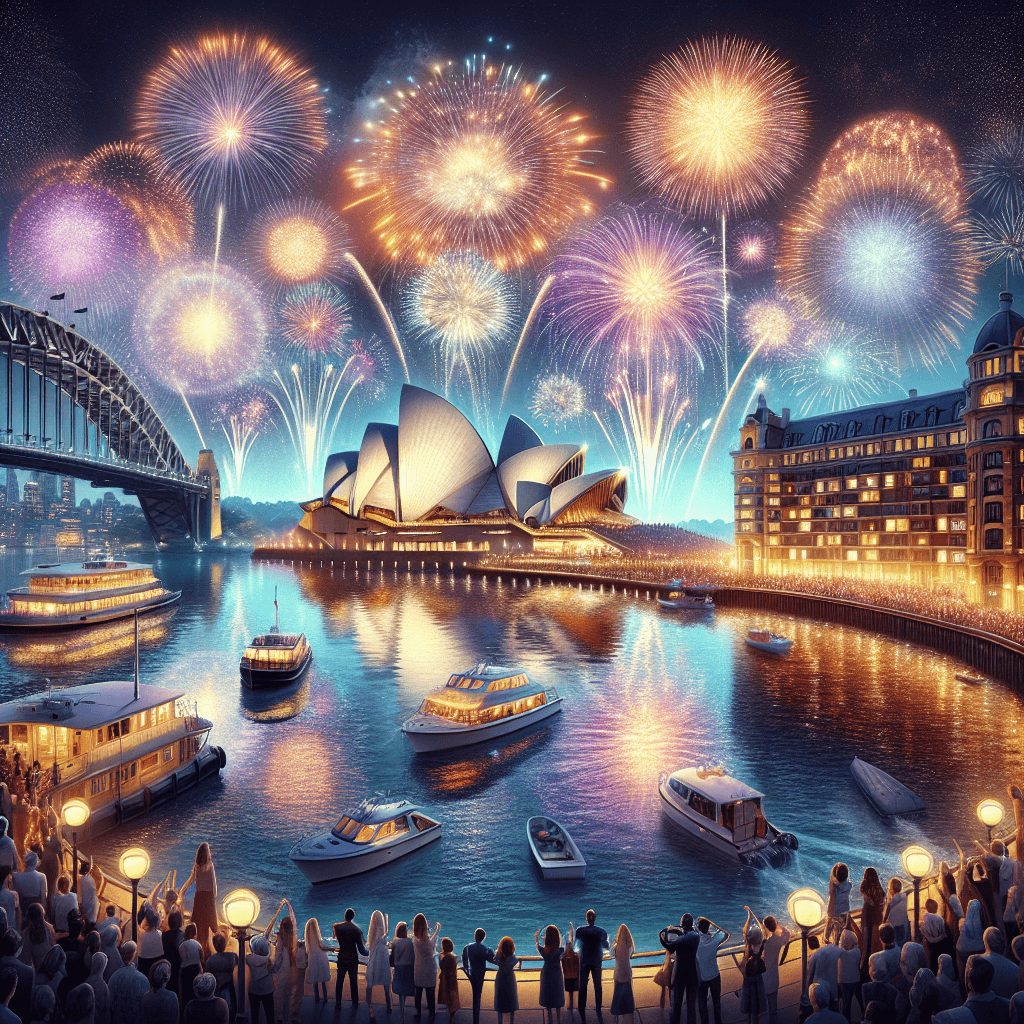 Sydney New Year’s Eve - Australia Numbered Painting Kits