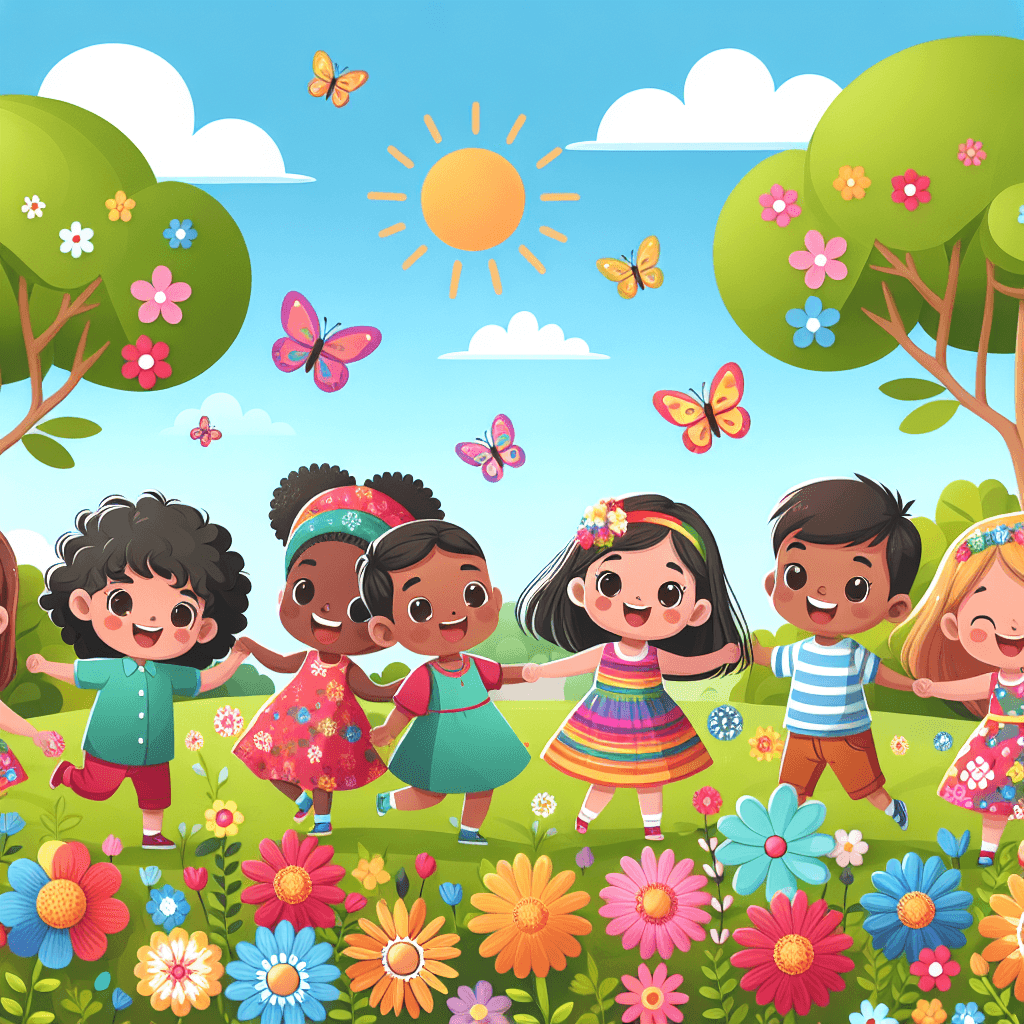 Colorful Spring Celebration Paint By Number