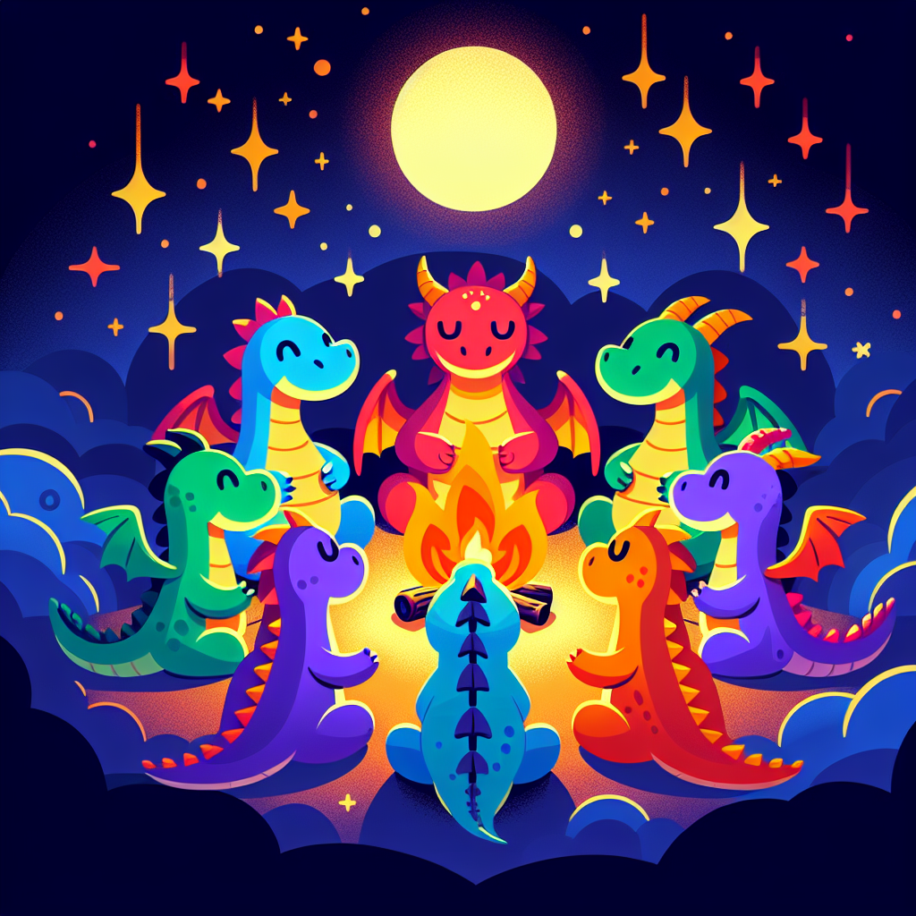 Dragon Firelight Tales Paint By Numbers