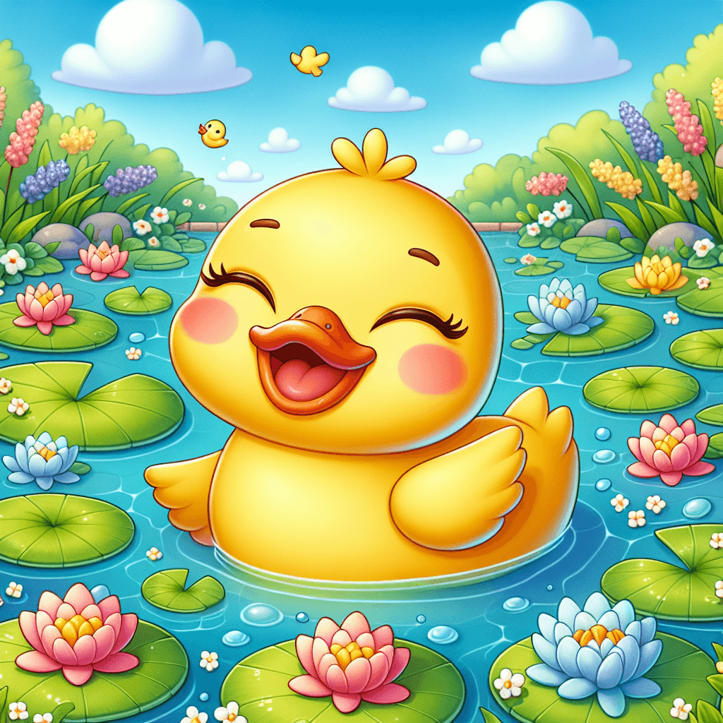Sunny Day Duck Numbered Painting Kits