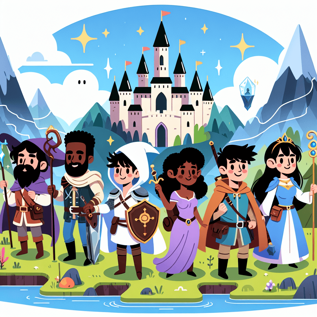 Fairytale Journey To The Castle Paint By Numbers